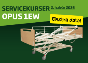 SERVICEKURSUS: Plejesengen OPUS 1EW - EKSTRA DATO! @ able nordic a/s - KR | Hadsten | Danmark